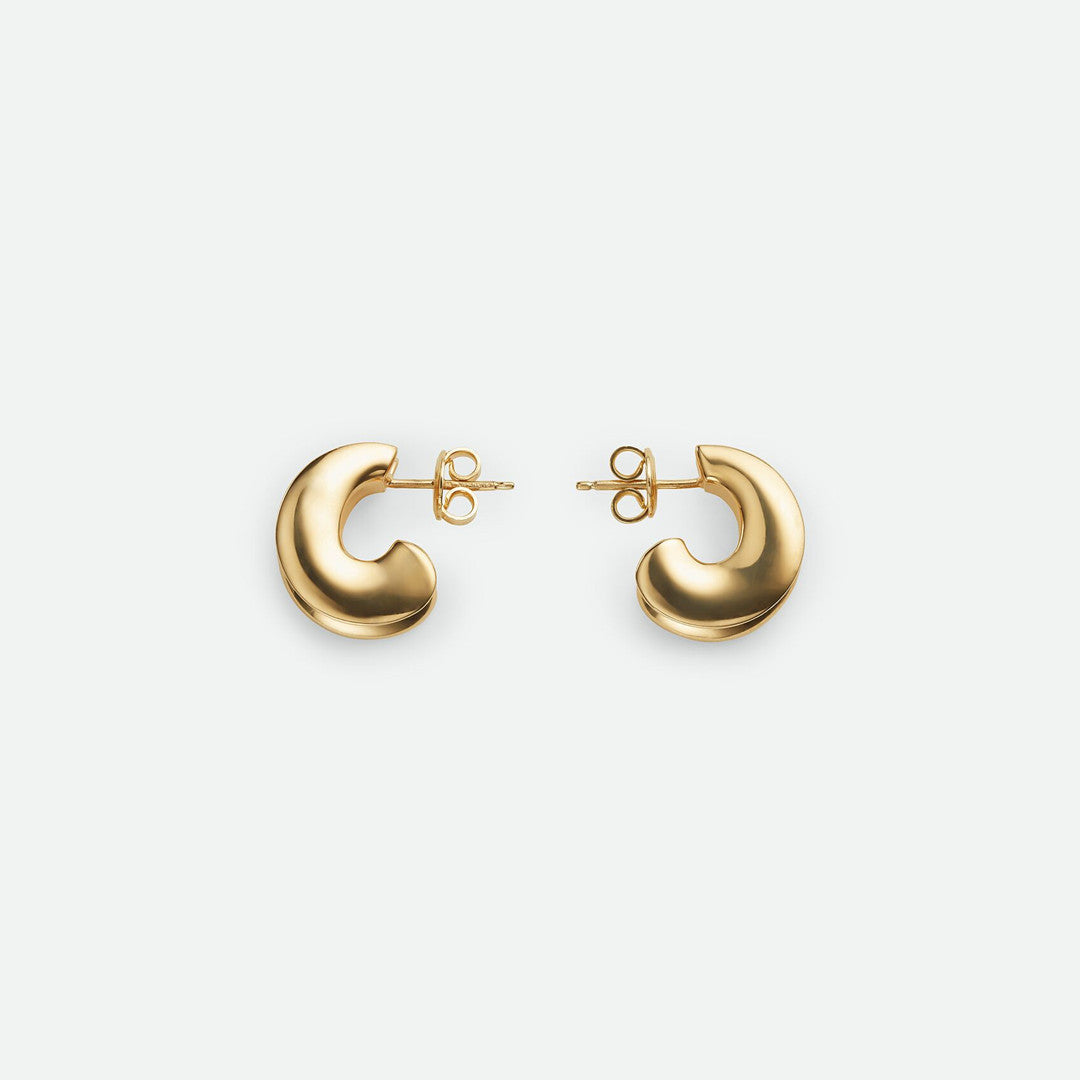 Pendientes Contour Modernismo 1837 Oro/Plata