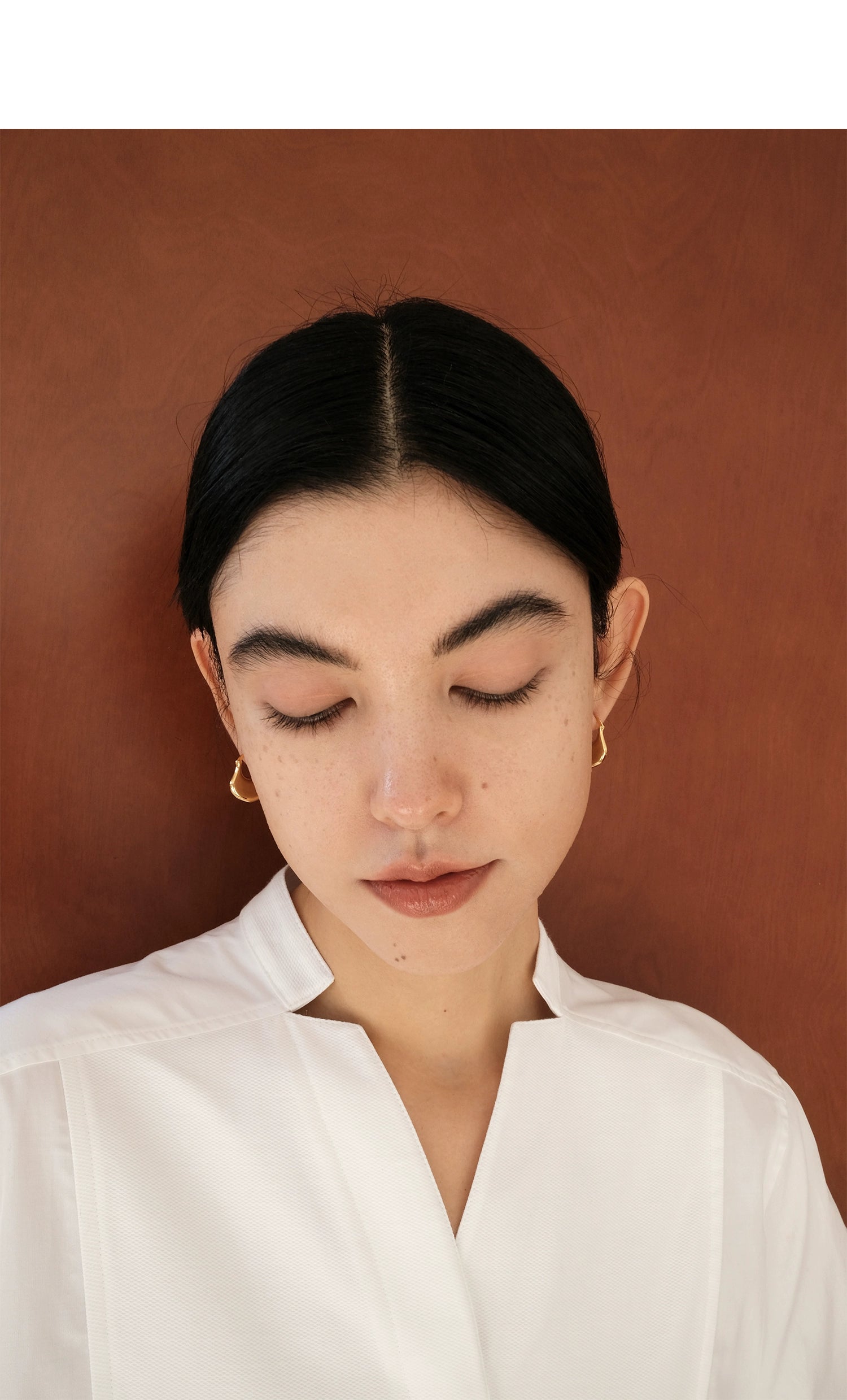 Pendientes Aros Ginkgo Oro y Plata 2 Tamaños