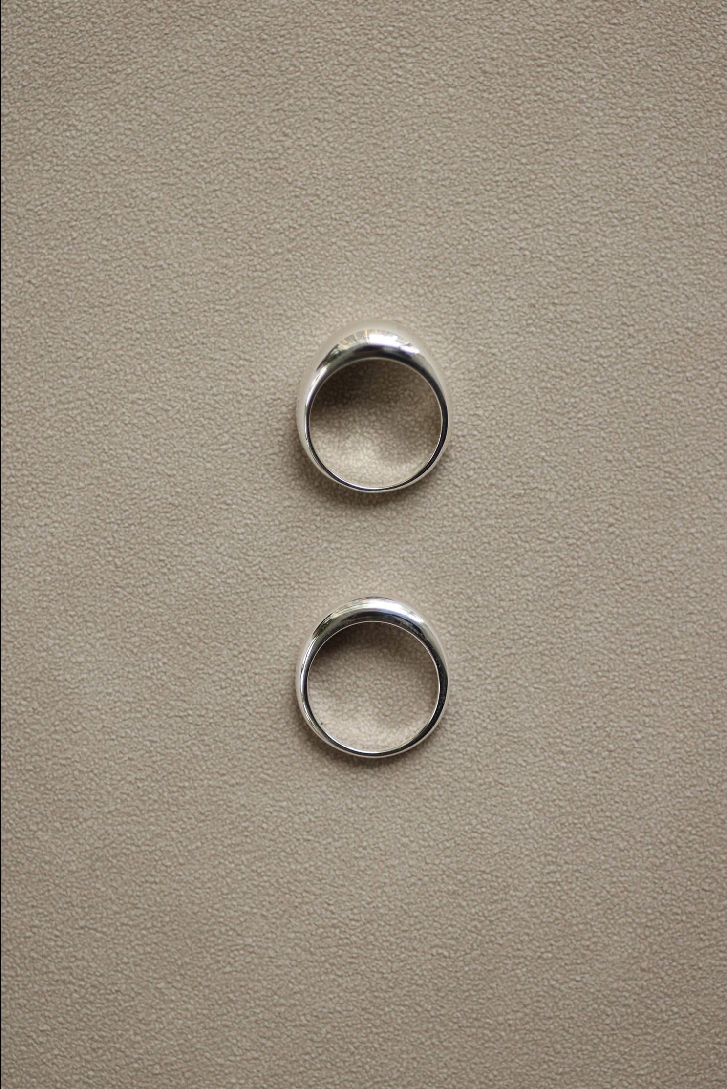 Bague dôme en argent Lana