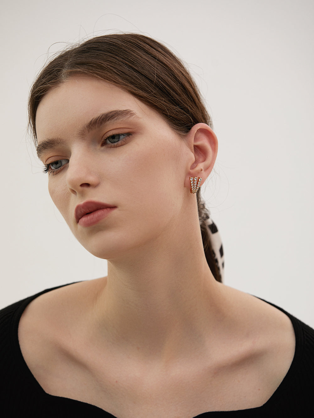 Josefine Wrap Stud Earrings