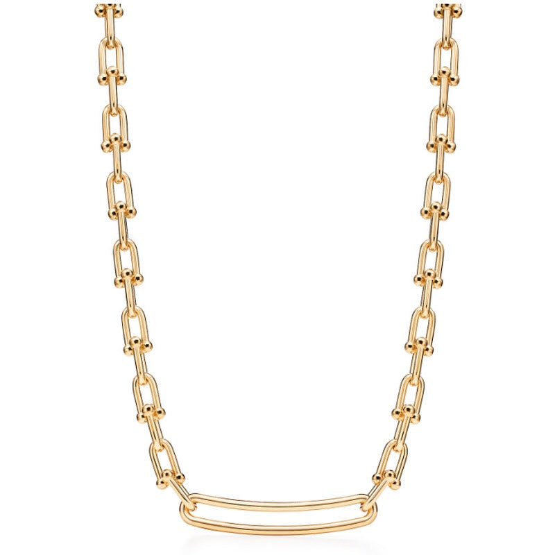 Horseshoe Linked Chain Choker