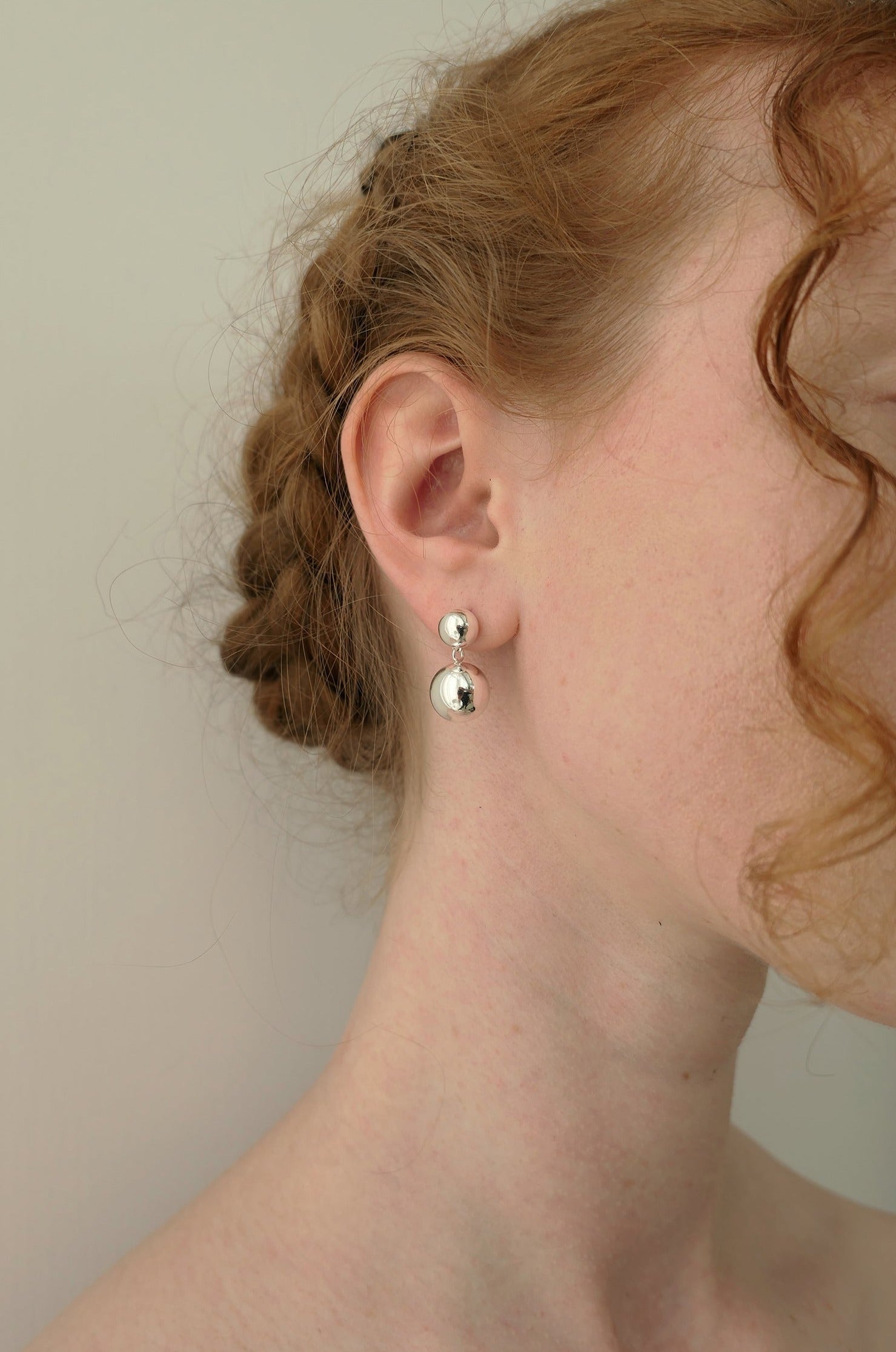 Double Bubble Dangle Earrings