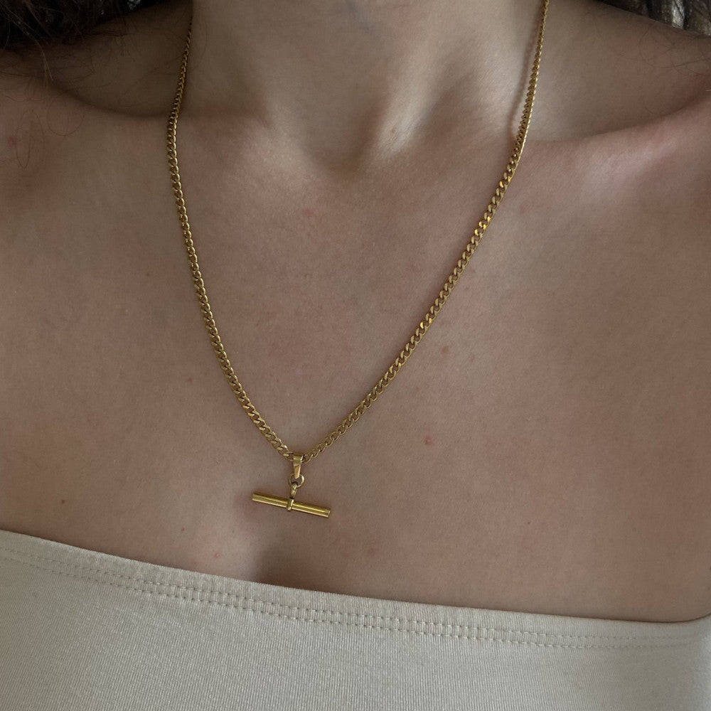 Skinny Bar Chokers Figaro Curb Twisted Rope Flat Chain
