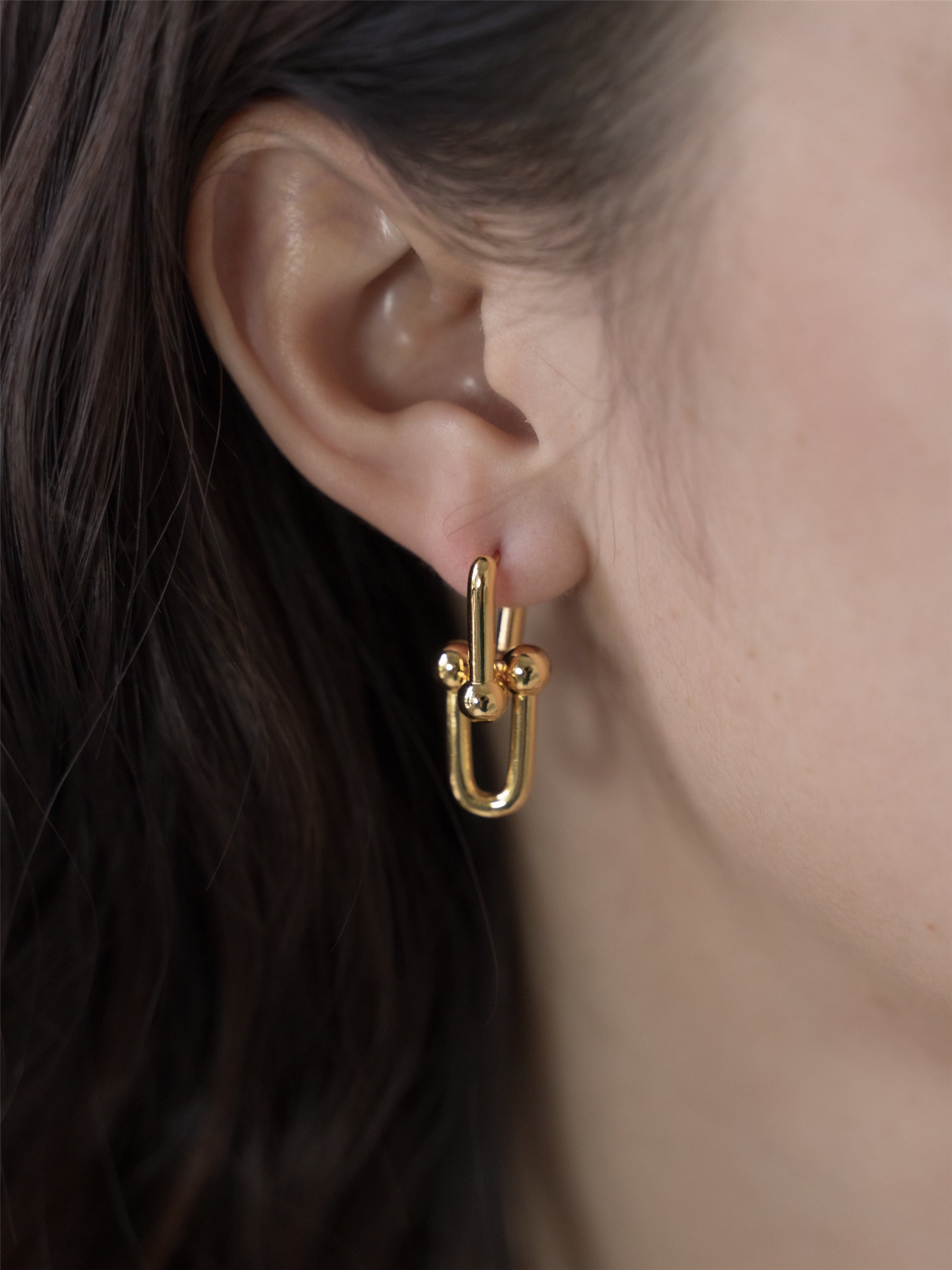 Tiffany horseshoe earrings hotsell