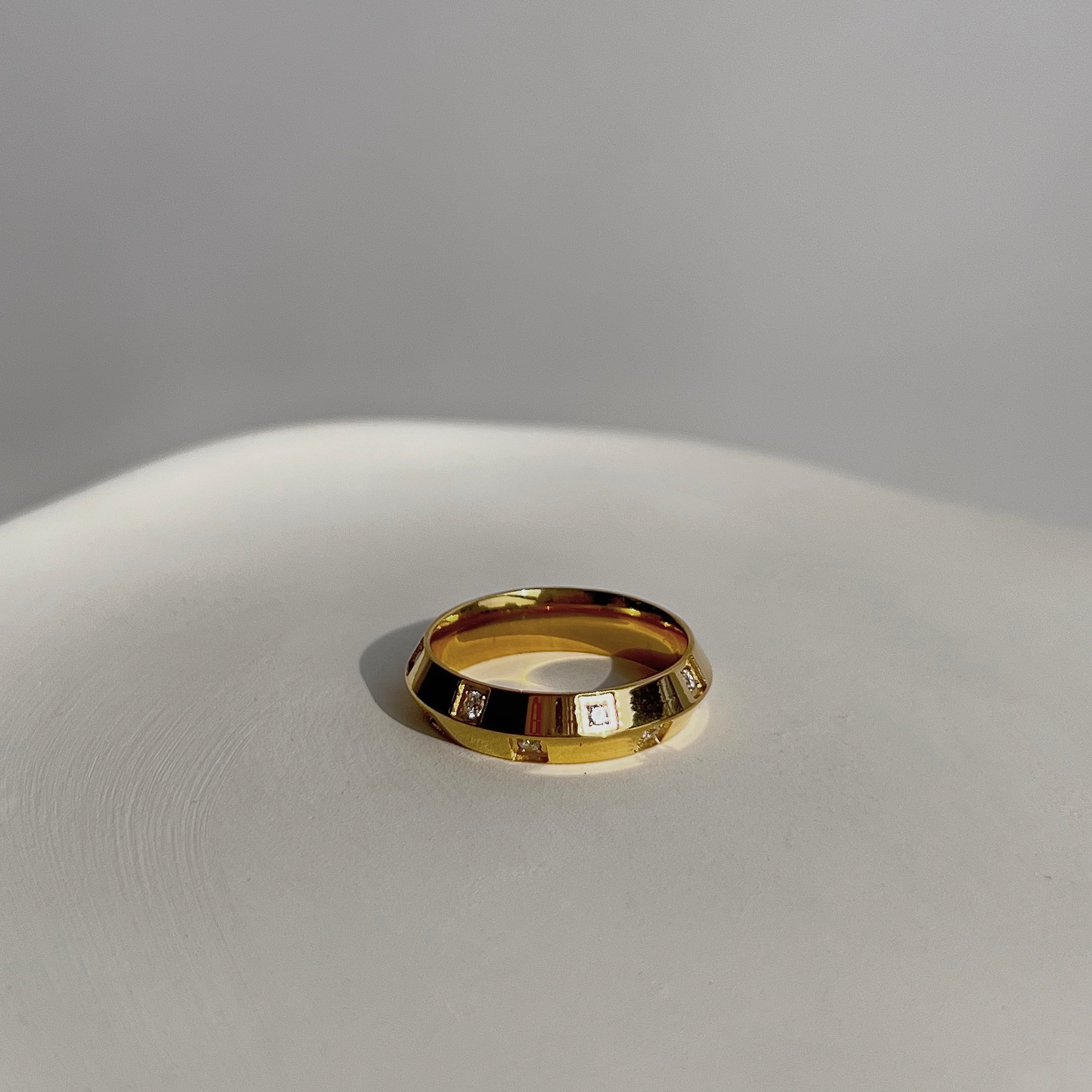 Oblession Bold Waterproof Statement Rings 18K
