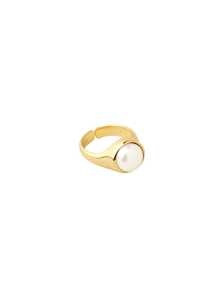 Liva Gold Pearl Ring