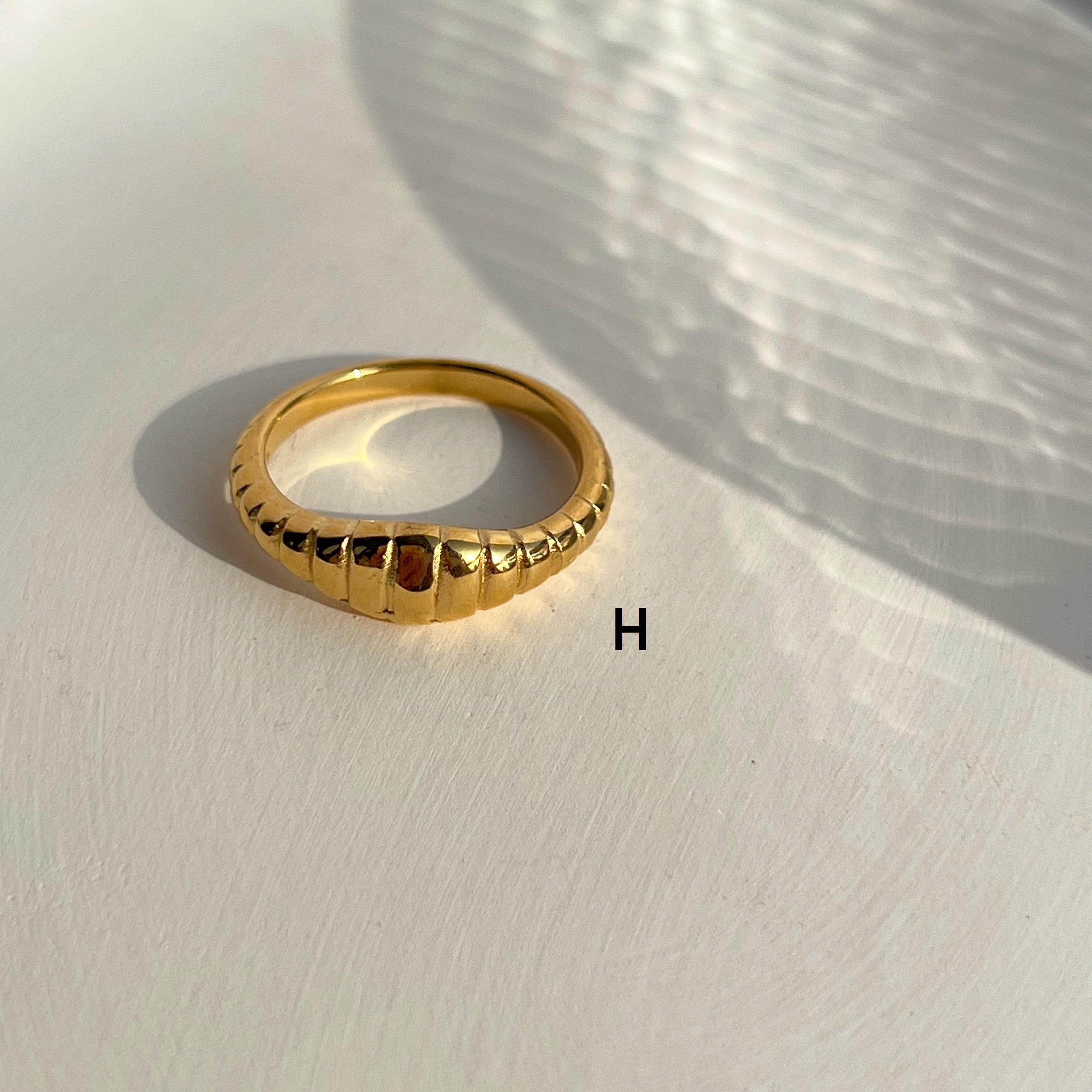Oblession Bold Waterproof Statement Rings 18K