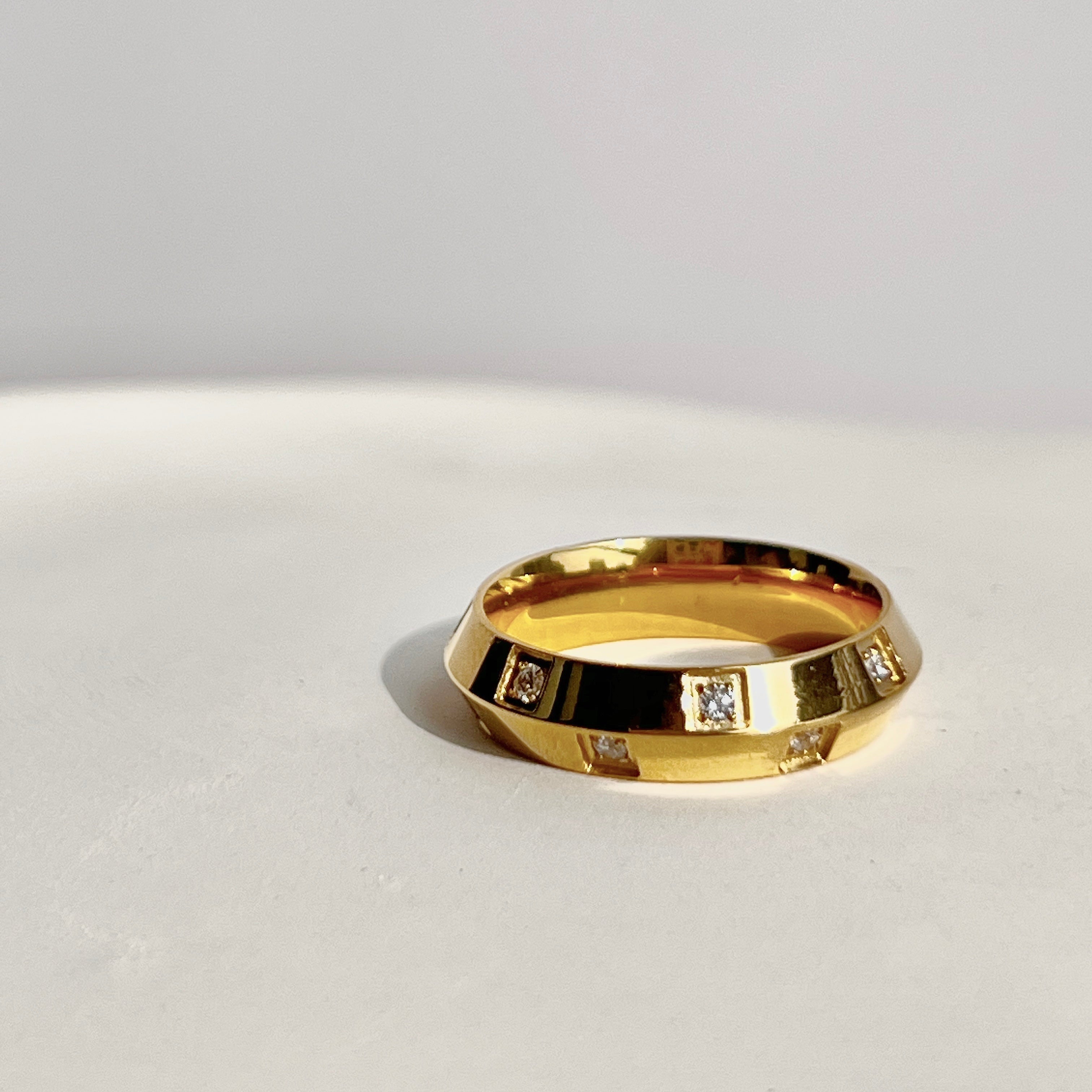 Oblession Bold Waterproof Statement Rings 18K